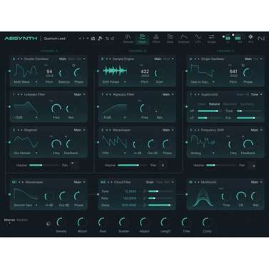 Native Instruments Absynth 6 Software Synthesizer Full Version (eLicense)