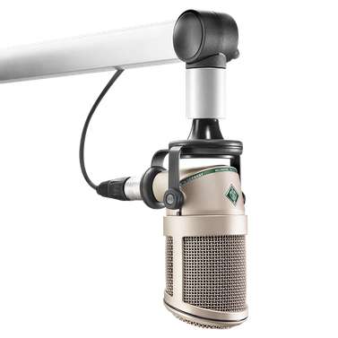 Neumann BCM705 Broadcast Dynamic Hypercardioid Microphone (Nickel)