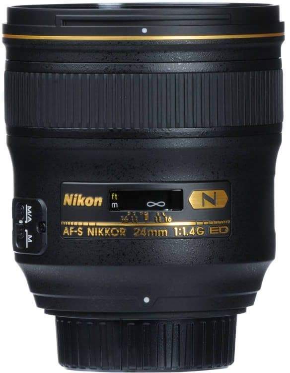 Nikon AF-S 24mm ED Wide Angle Lens Nikon Rent from