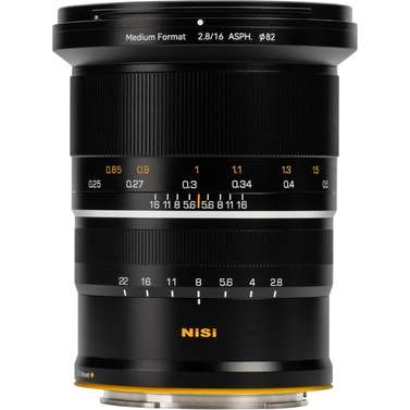 NiSi 16mm f/2.8 ASPH. Ultra-Wide Medium Format Lens (Hasselblad XCD Mount)
