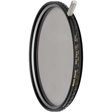NiSi 72mm True Color Pro Nano CPL Circular Polarizing Filter (Brass Frame)