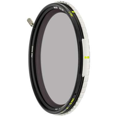 NiSi 52mm True Color VND/PL Pro Nano 1-5 Stops (0.3-1.5) Variable ND and Polarizer