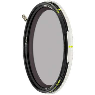 NiSi 77mm True Color VND/PL Pro Nano 1-5 Stops (0.3-1.5) Variable ND and Polarizer