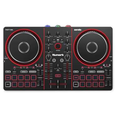 Numark Party Mix III DJ Controller w/ Built-In Light Show