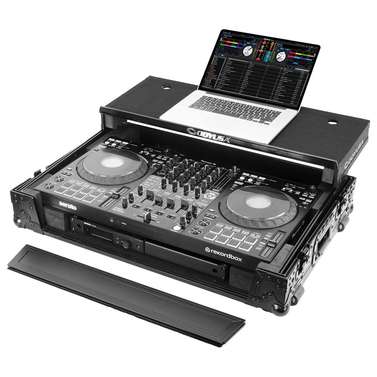 Odyssey Pioneer DDJFLX10 Case w/ Wheels, Glider & 1RU Rack Space
