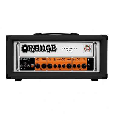 Orange Rockerverb 50 MKIII BK All Valve Twin Channel Guitar Amp Head (50 Watts)