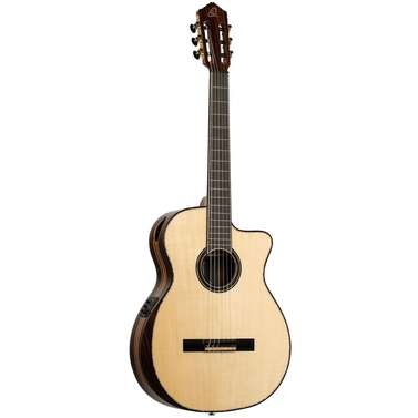 Ortega GRANDSUITECE Private Room 4/4 Nylon String Guitar (Natural) inc Bag