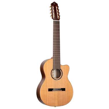 Ortega Performer Series 4/4 Nylon 8-String Guitar (Natural) inc Gig Bag