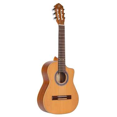 Ortega RQ39 Requinto Series Pro 1/2 Acoustic Guitar (Natural) inc Gig Bag