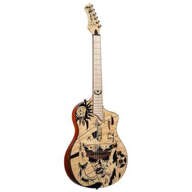 Ortega RTPGLS2 TourPlayer Series 4/4 Size Nylon String Guitar inc Gig Bag