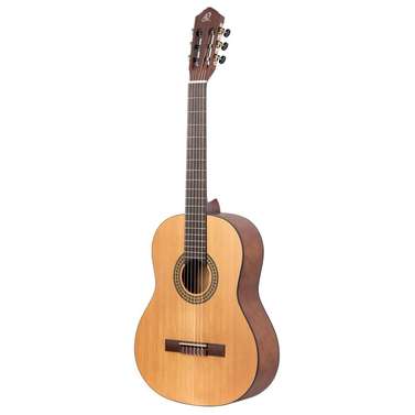 Ortega Student Series 4/4 Left-Hand 6-String Classical Guitar (Natural)