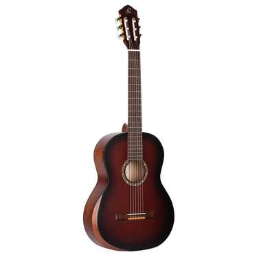Ortega Student Series Pro DeLuxe 4/4 Classical Guitar (Bourbon Fade)