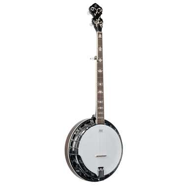Ortega OBJ750MA Falcon Series 5-String Banjo (Flamed Maple Nat) inc Bag
