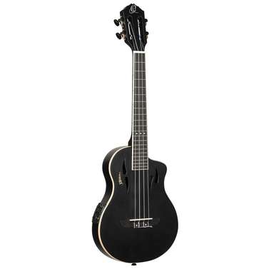 Ortega RTPSUSBK TourPlayer Series 4-String Tenor Ukulele inc Gig Bag