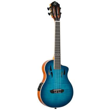 Ortega RTPXUFMA TourPlayer Series 4-String Tenor Ukulele inc Gig Bag