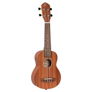 Ortega Timber Series 4-String Soprano Ukulele (Sapele Natural) inc Bag