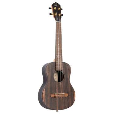 Ortega Timber Series 4-String Tenor Ukulele (Ebony Natural) inc Bag