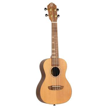 Ortega Timber Series Concert Ukulele Solid Cedar (Walnut Natural) inc Bag