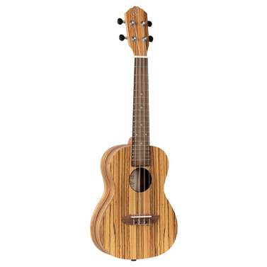 Ortega Timber Series Concert Ukulele (Zebrawood Natural) inc Bag