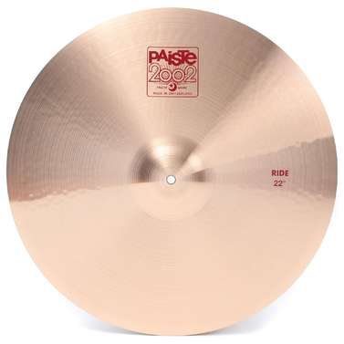 Paiste 22 Inch 2002 Ride Drum Cymbal