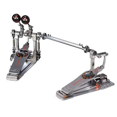 Pearl Eliminator Demon Drive Twin Bass Drum Pedal Left Footed wCase P3002DL