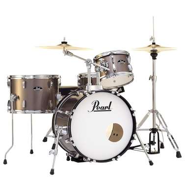 Pearl Roadshow 18" 4-Piece Drum Kit w/Hardware & Cymbals