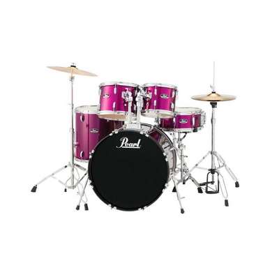 Pearl RS525C 22" 5-Piece Fusion Plus Drum Kit Hardware & Cymbals