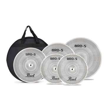 Pearl PCBRD-S Low Volume Practice Cymbal Pack 14/16/18/20"