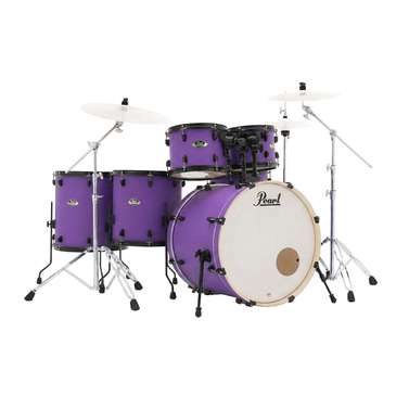 Pearl Export Ltd Ed 6-PC Drumkit w/Hw 22/10/12/14/16/ 14s (Satin Deep Nebula)
