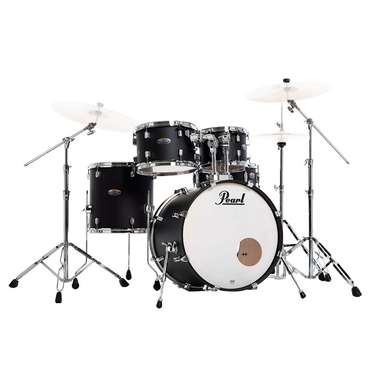 Pearl Decade Maple Fusion 5-PC Drumkit w/HD 22/10/12/14/14s (Satin Slate Black)
