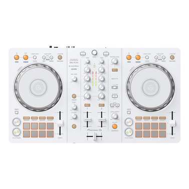 Pioneer DDJFLX4 2-Channel DJ Controller for Rekordbox & Serato DJ (White)