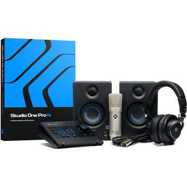 PreSonus Quantum ES2 Ultimate Bundle w/ Interface, Monitors, Mic, Headphones & DAW