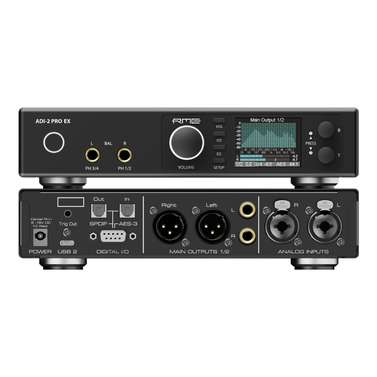 RME ADI-2 Pro EX 768kHz AD/DA Converter Headphone Amplifier & Audio Interface