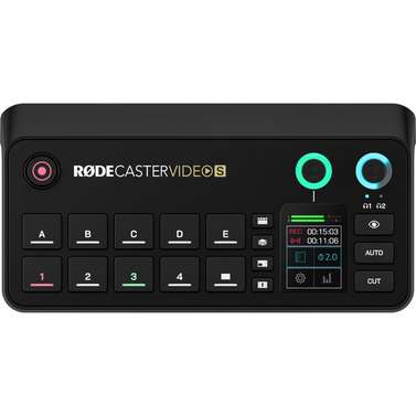 RodeCaster Video S Audio and Video Console