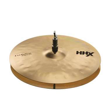 Sabian 11402XEB 14 inch HHX Evolution Hi-hat Cymbals Brilliant Finish