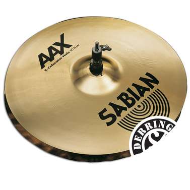 Sabian 21402XL AAX 14inch XCelerator Hi Hat Pair Brilliant Finish