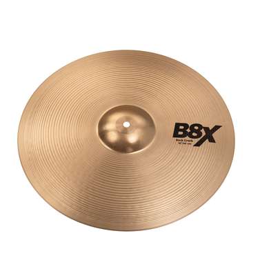 Sabian 41809X B8X 18 inch Rock Crash Cymbal