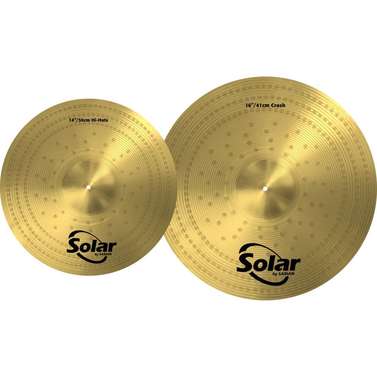 Solar by Sabian First Cymbal Pack 14/16"
