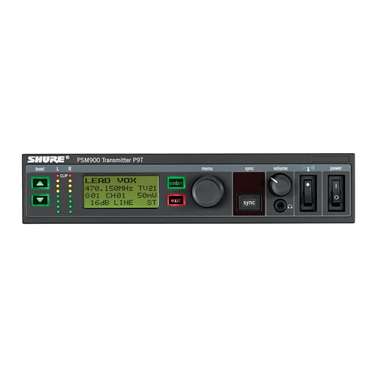 Shure P9T Wireless Transmitter for PSM900 Personal Monitor System 596-632 Mhz