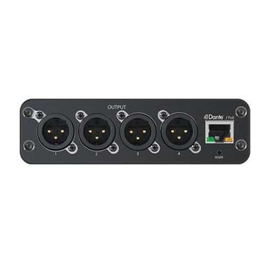 Shure ANI4OUT 4-Channel Audio Network Interface w/ DANTE
