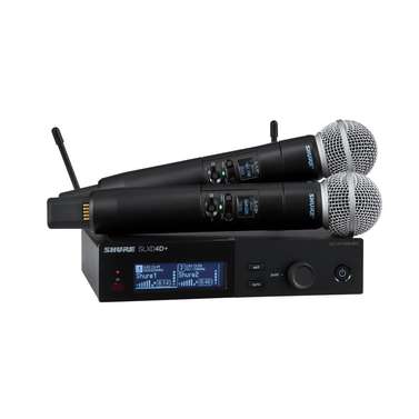 Shure SLX-D-24D2/S58 Digital SM58 Dual Handheld Wireless System (H58 Band)