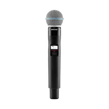 Shure QLXD2/Beta58 Handheld Wireless Digital Transmiter (H53 Band 534-598MHz)