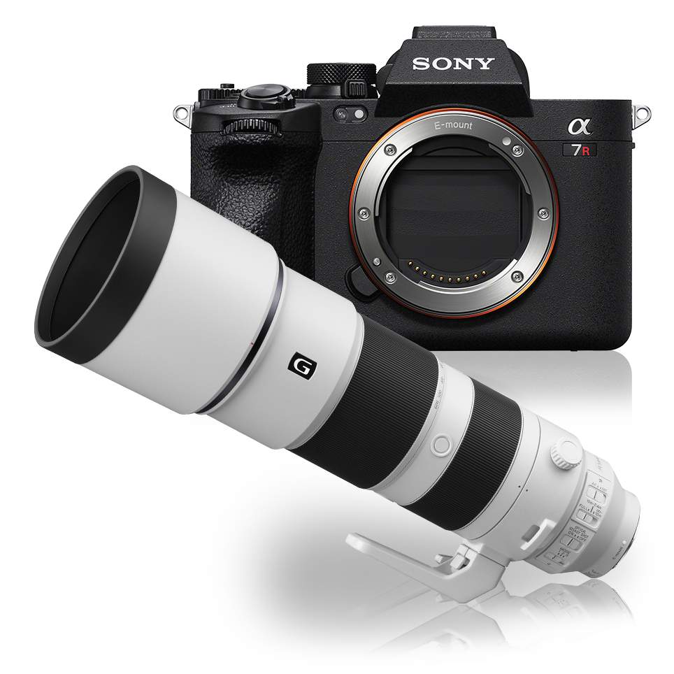 Sony Alpha A7R V Body w/ 200-600mm G OSS Lens Compact