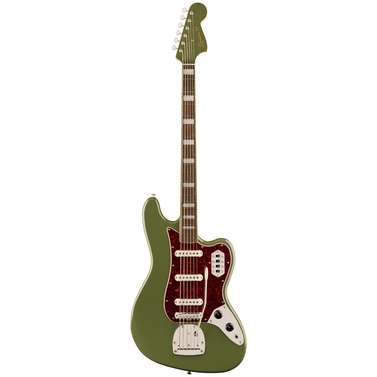 Squier FSR Classic Vibe Bass VI Matching Headstock (Olive)