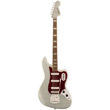 Squier FSR Classic Vibe Bass VI Matching Headstock (Silver Sparkle)