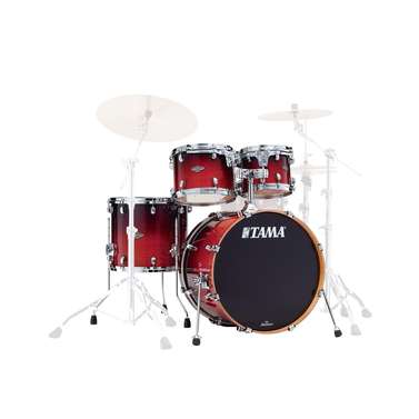 Tama Starclassic Performer 4-Piece Shell Pack w/ 22" Bass Drum (Dark Cherry Fade)