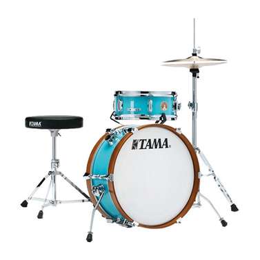 Tama Club-JAM Mini 2-Piece Drum Kit 18" Bass Drum (Aqua Blue) w/ Hardware