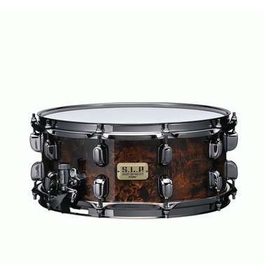 Tama SLP 14" x 6" Snare Drum w/ Black Nickel Hardware (Kona Mappa Burl)
