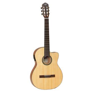 Tanglewood TWEMDC1 Enredo Madera Dominar Thinline Classical Acoustic Electric
