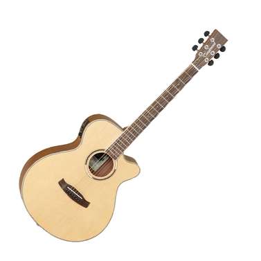 Tanglewood Discovery Exotic Superfolk Acoustic Guitar CE Ovangkol